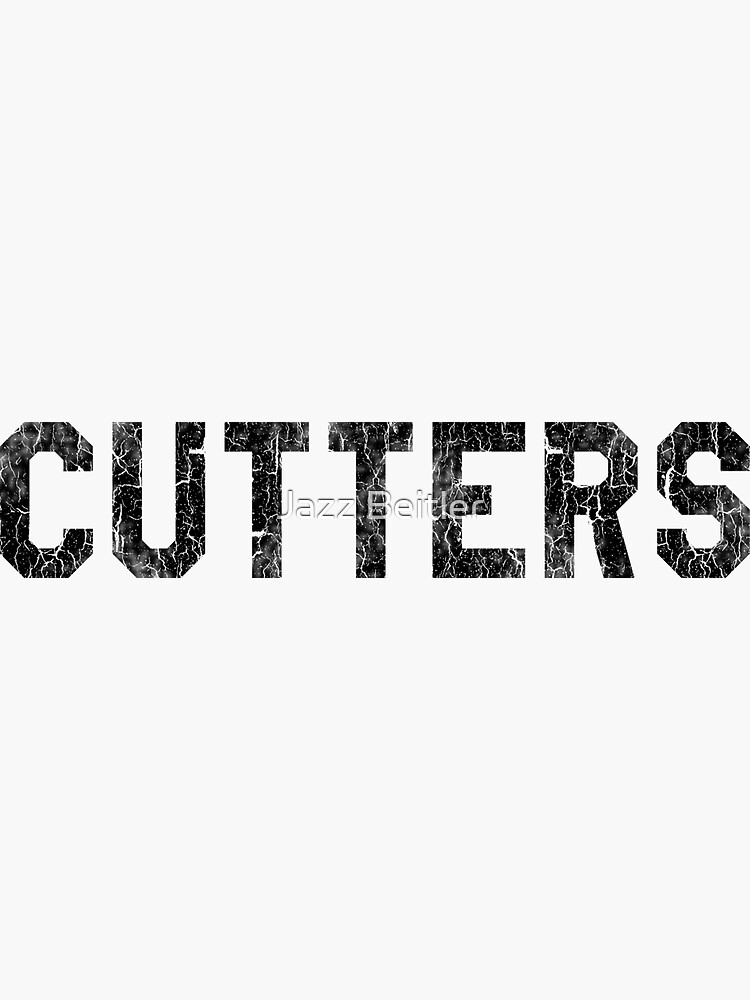 "CUTTERS (Breaking Away)" Sticker by ImSecretlyGeeky Redbubble
