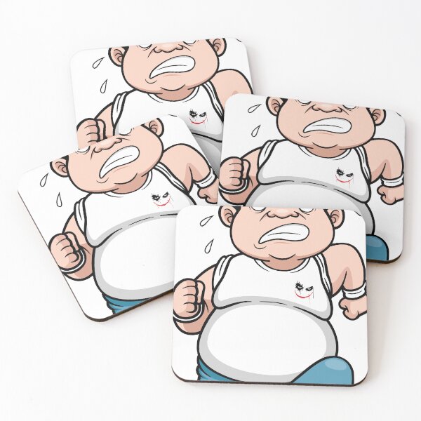 Item preview, The Man Running To Lose Weight designed and sold by TaduDesign.