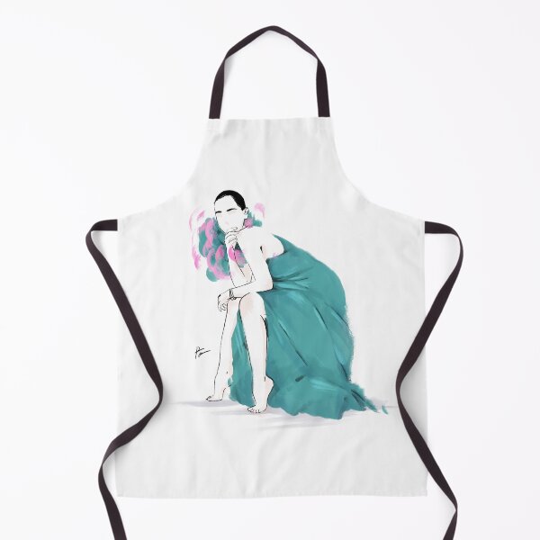Item preview, Green gown at the after party designed and sold by Rickard Bengtsson.