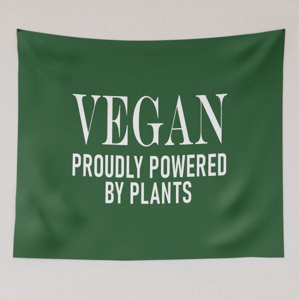Item preview, Vegan, Proudly powered By Plants designed and sold by SpringPetals.