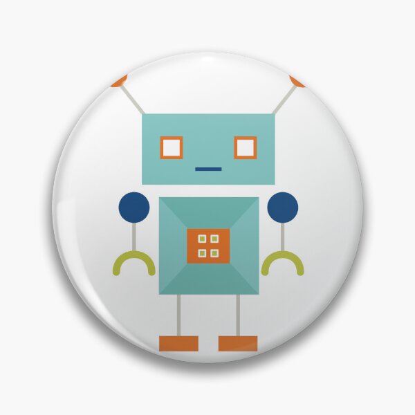 Item preview, Cute Aqua Robot designed and sold by StudioShine.