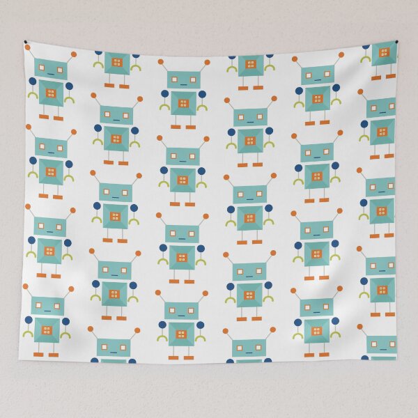 Item preview, Cute Aqua Robot designed and sold by StudioShine.