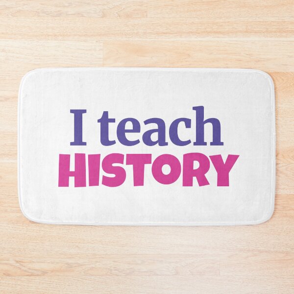 Item preview, I teach History designed and sold by Think4Prints.