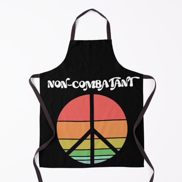 Item preview, Non-combatant Retro Peace Sign - Nonviolence, Nonviolent designed and sold by avataraustin.