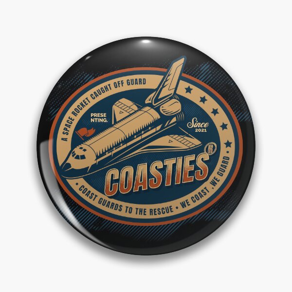 Item preview, A Space rocket coast guard funny uscg design designed and sold by Coasties.