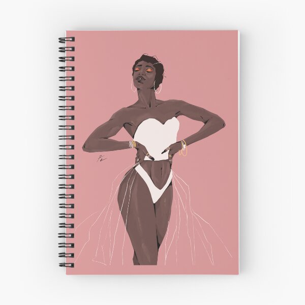 Item preview, Black girl posing in bokeh designed and sold by Rickard Bengtsson.
