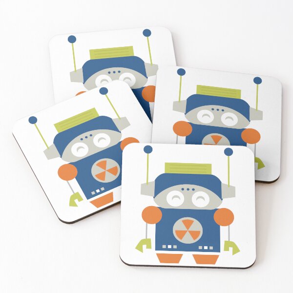 Item preview, Cute Blue Robot designed and sold by StudioShine.