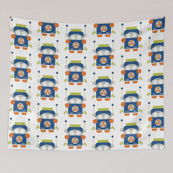 Item preview, Cute Blue Robot designed and sold by StudioShine.