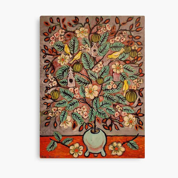 THE TREE OF FEATHERS  Canvas Print