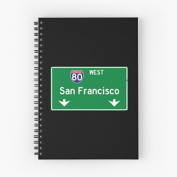 Item preview, San Francisco Interstate 80 Highway Sign designed and sold by Cityscape-Guy.