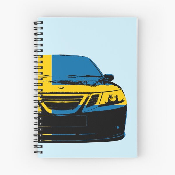 Item preview, Saab 9-3 2nd generation classic car Swedish flag monoblock designed and sold by soitwouldseem.