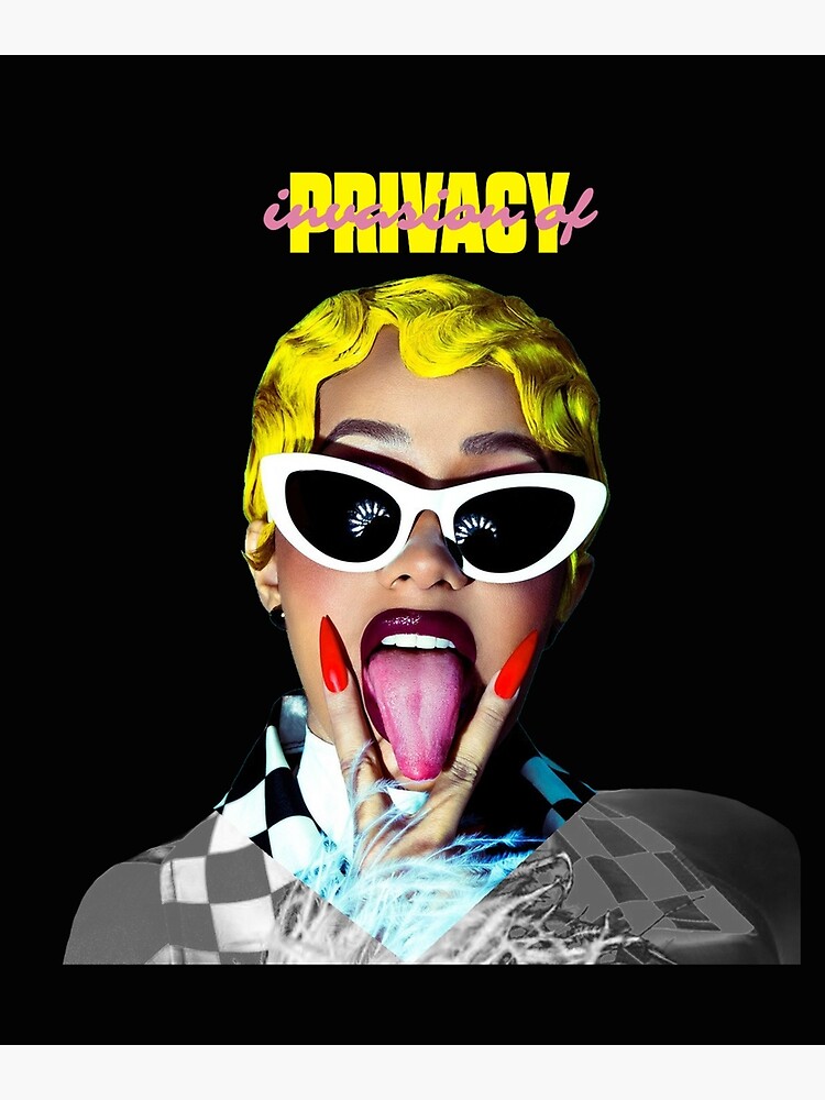 "Cardi B - Invasion Of Privacy" Poster For Sale By BourbonNoon | Redbubble