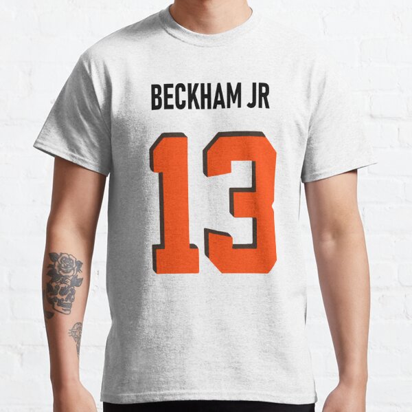 Youth Odell Beckham Jr. Brown Cleveland Browns Mainliner Player Name &  Number T-Shirt