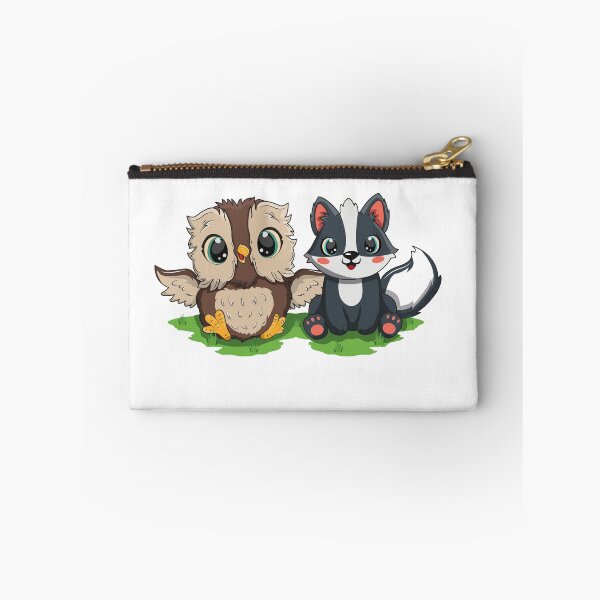 Item preview, Friends Forever Baby Owl And Dachs designed and sold by Kaaimaan.