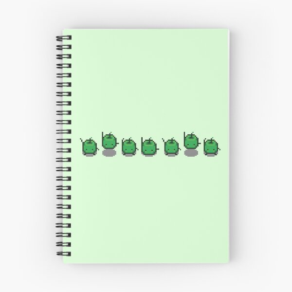 Item preview, Stardew Valley Green Junimo Waving designed and sold by aiya-pixels.