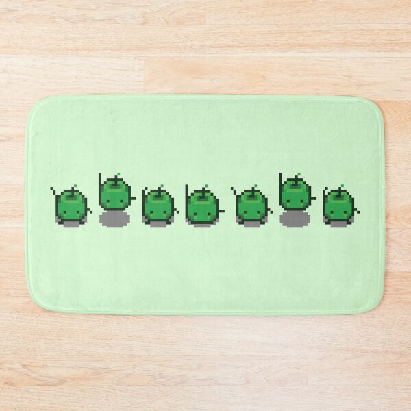 Item preview, Stardew Valley Green Junimo Waving designed and sold by aiya-pixels.