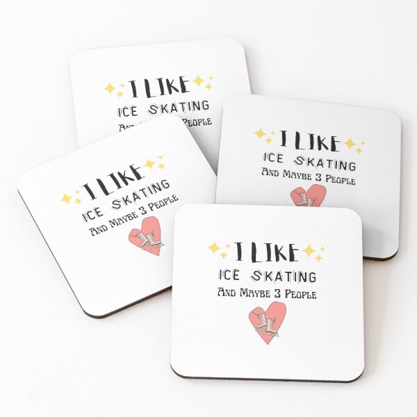 Item preview, I Like Ice Skating And Maybe 3 People designed and sold by yassminishop.