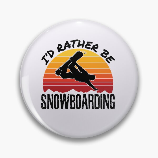 Item preview, I'd Rather Be Snowboarding Snowboarder Boarder designed and sold by jaygo.