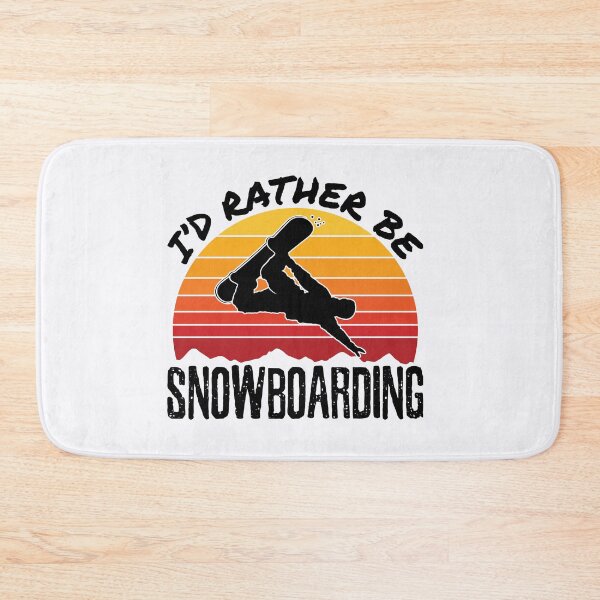 Item preview, I'd Rather Be Snowboarding Snowboarder Boarder designed and sold by jaygo.