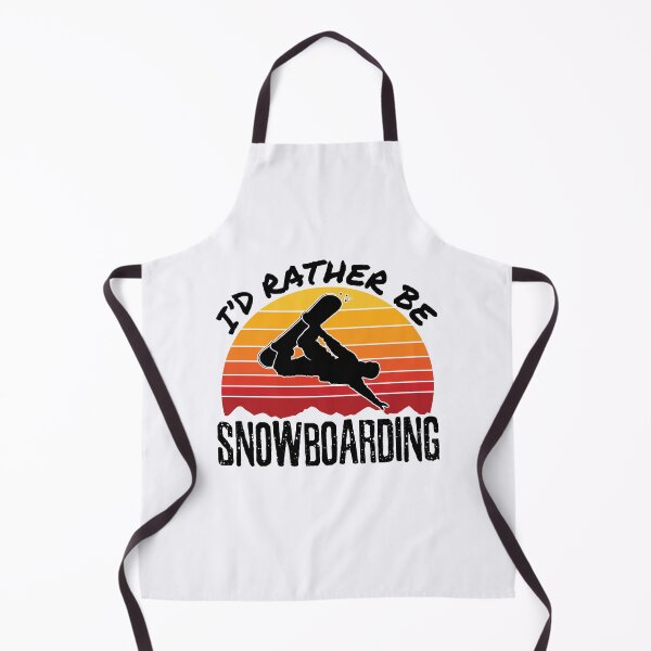 Item preview, I'd Rather Be Snowboarding Snowboarder Boarder designed and sold by jaygo.