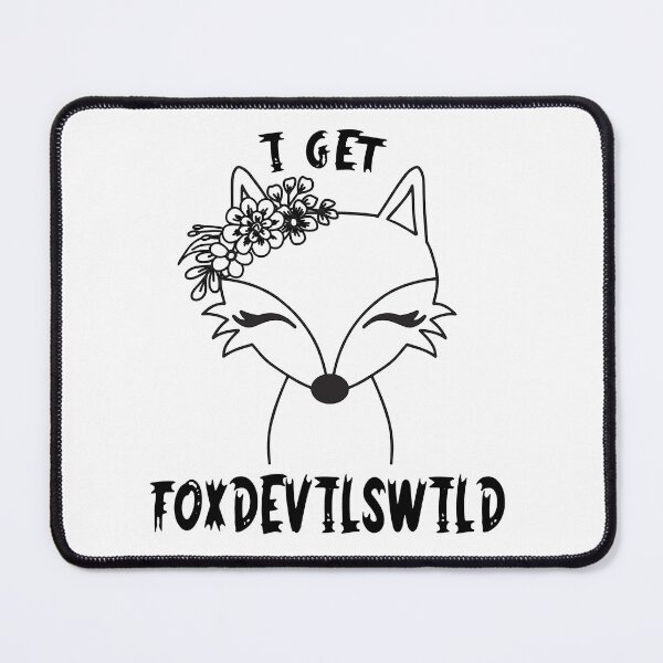 Item preview, I'm going furious | i get foxdevilswild | The cute fox with flower decoration can get angry designed and sold by Gordenwear.