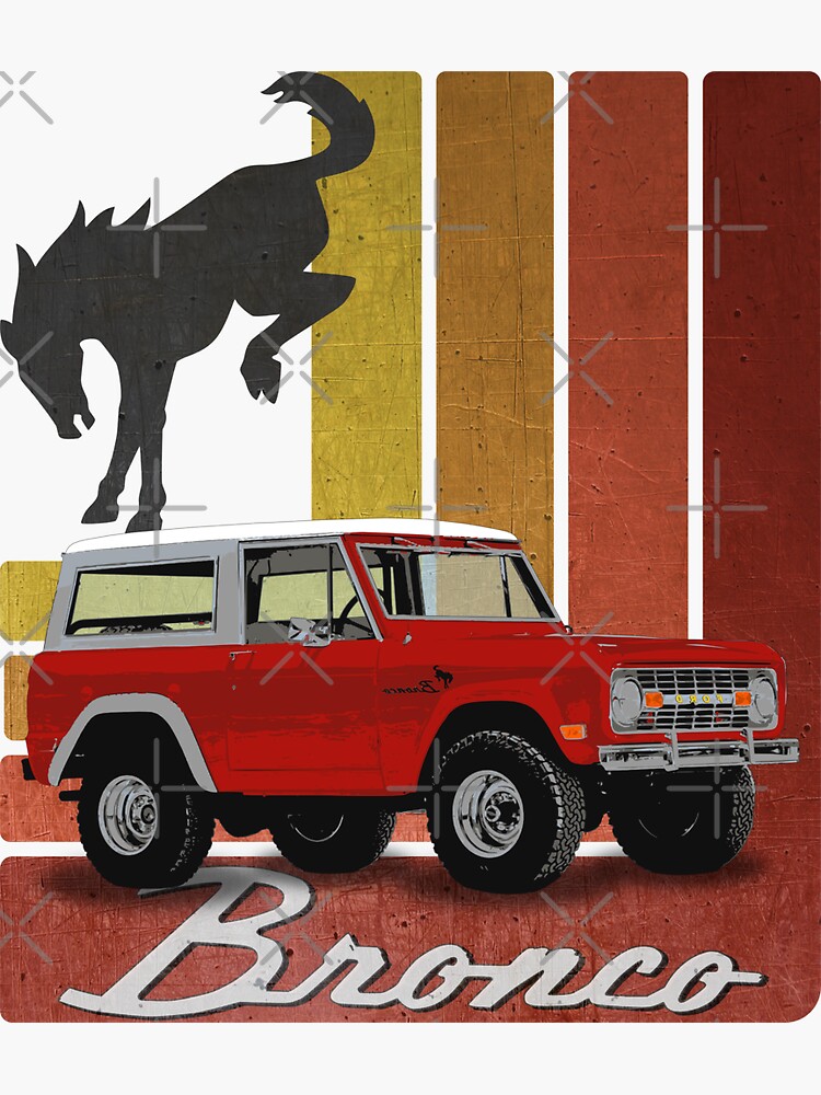 Vintage Green and White Bronco in the Sonora Wilderness Essential T-Shirt  for Sale by brainthought