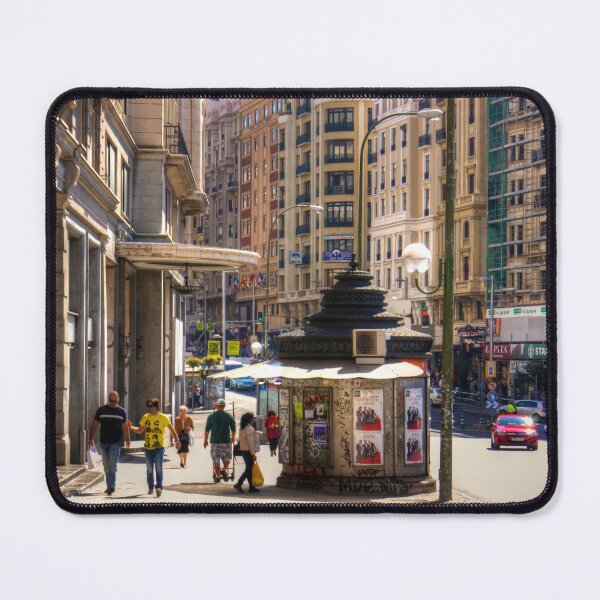 Item preview, Newspaper Stand on the Gran Via designed and sold by tomg.