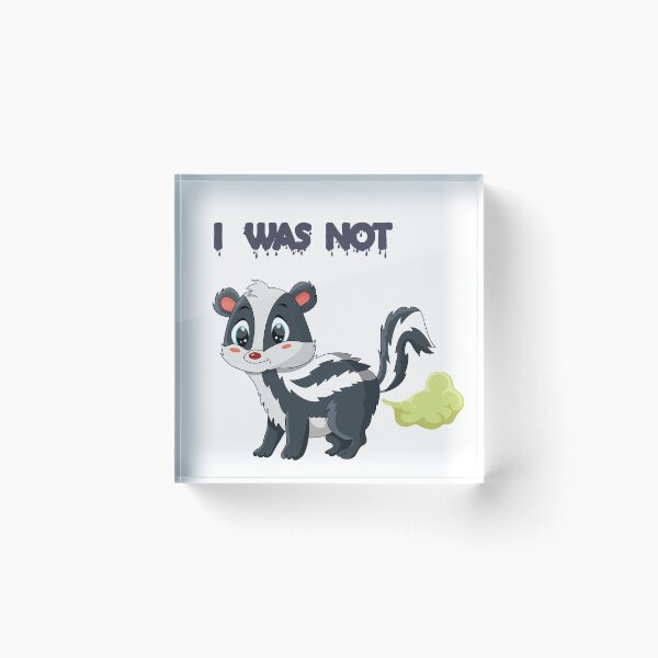 Item preview, Little Skunk - It Wasn't Me designed and sold by Kaaimaan.