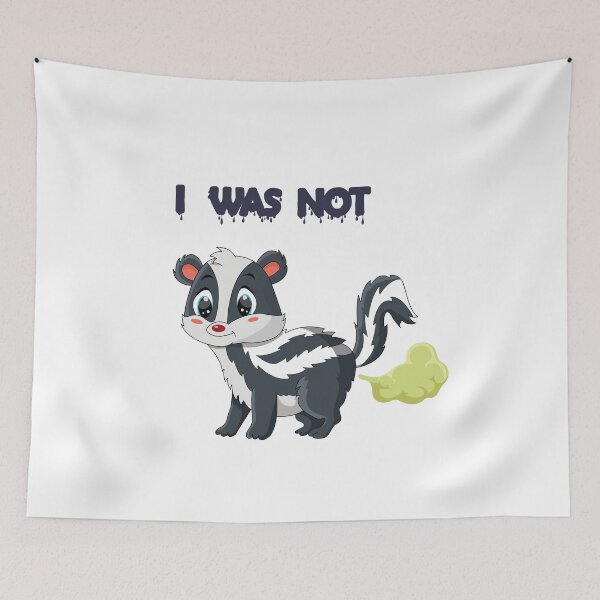 Item preview, Little Skunk - It Wasn't Me designed and sold by Kaaimaan.