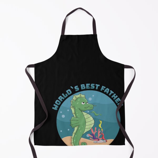 Item preview, World's Best Dad Seahorse designed and sold by Kaaimaan.