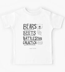 Bears, Beets, Battlestar Galactica Kids Tee