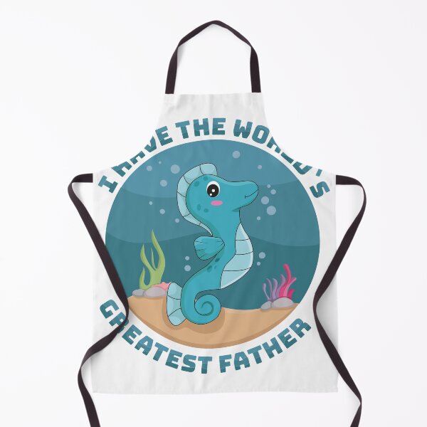 Item preview, I Have The Best Dad - Seahorse designed and sold by Kaaimaan.
