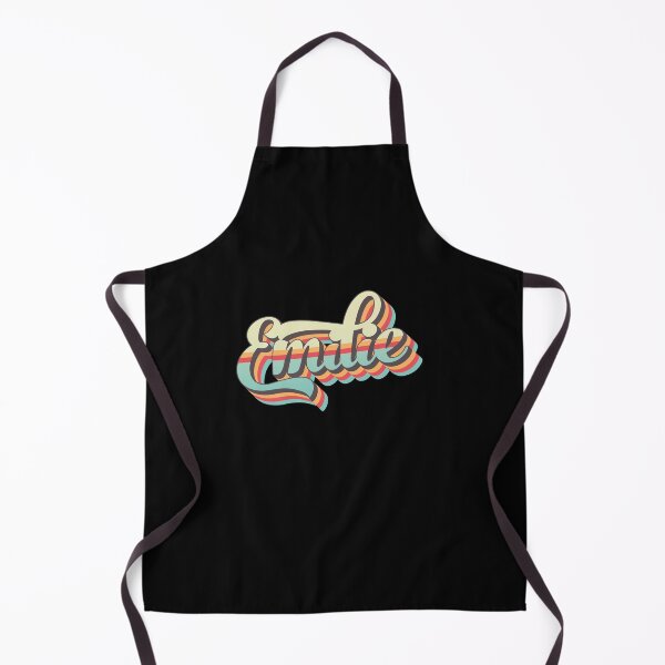 Item preview, Emilie name - cool 70s retro font surf style design designed and sold by NameTheory.