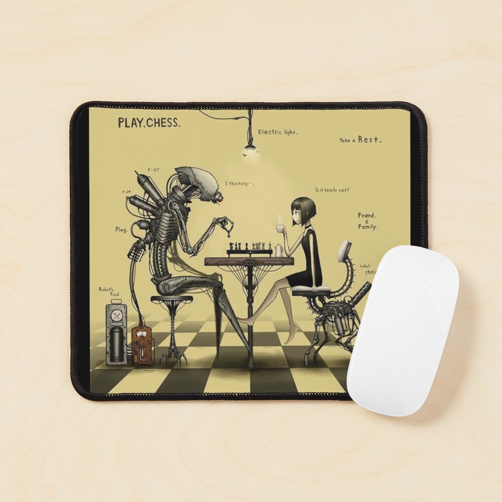 Robot Alien Playing Chess - Lichess Down Image Art Print for Sale by  GambitChess