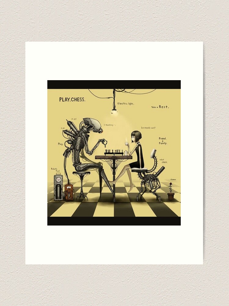 Opera Game - Paul Morphy Art Board Print for Sale by GambitChess