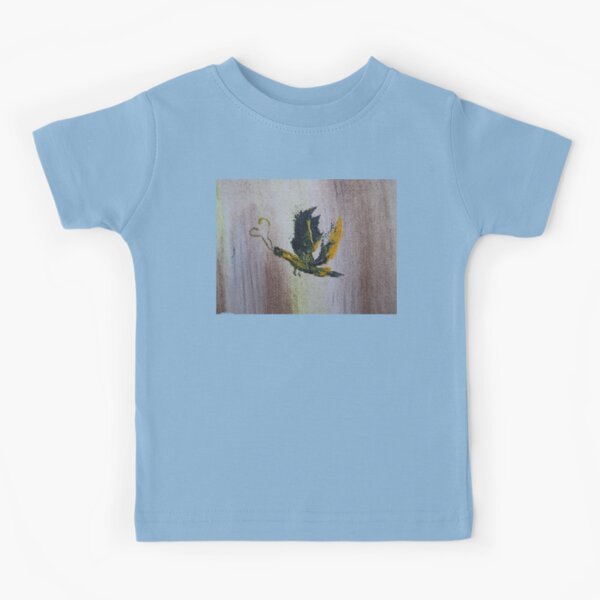 Yellow butterfly Kids T-Shirt