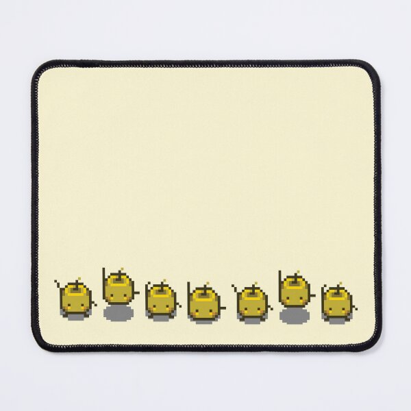 Item preview, Stardew Valley Yellow Junimo Waving designed and sold by aiya-pixels.