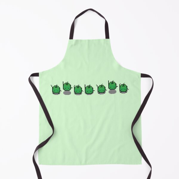 Item preview, Stardew Valley Green Junimo Waving designed and sold by aiya-pixels.