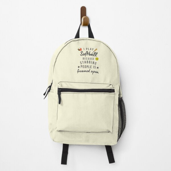 Item preview, I Play Softball Because Stabbing People Is Frowned Upon designed and sold by AliSupply.