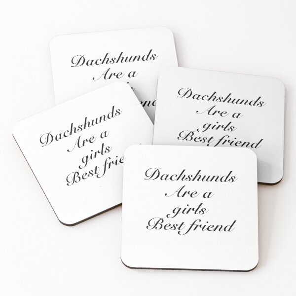 Item preview, Dachshunds Are a Girls Best Friend designed and sold by Daschunddesigns.
