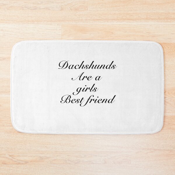 Item preview, Dachshunds Are a Girls Best Friend designed and sold by Daschunddesigns.