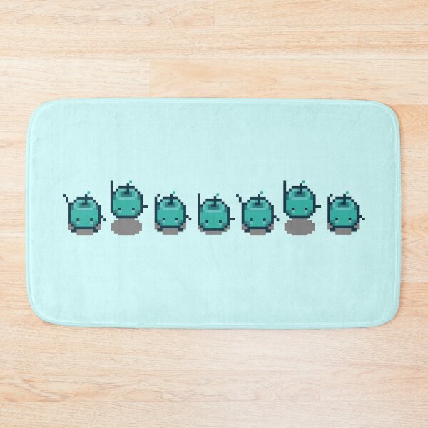 Item preview, Stardew Valley Blue Junimo Waving designed and sold by aiya-pixels.