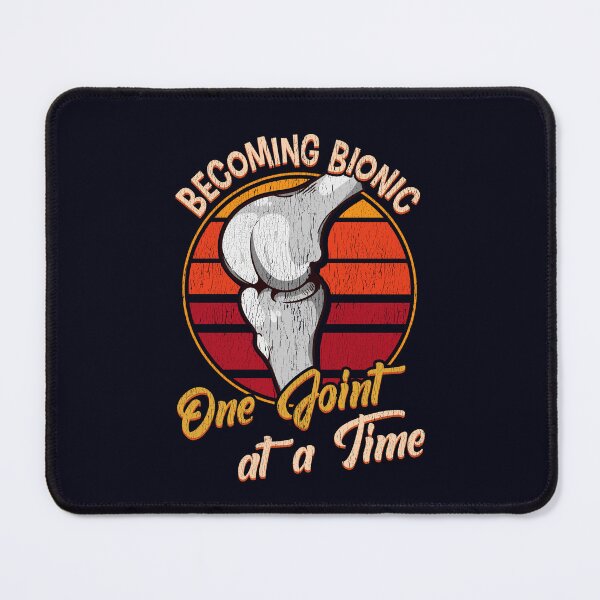 Item preview, Becoming Bionic - Joint Surgery Club -Vintage Knee or Hip Joint Surgery Fun designed and sold by madtoyman.