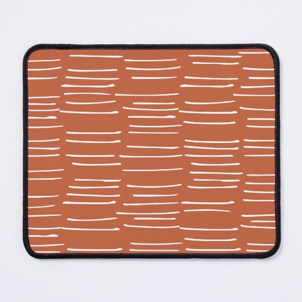 Artikelvorschau, Abstract Stripes on Terracotta entworfen und verkauft von meggydesigns.