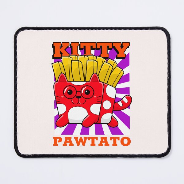Item preview, Kitty Pawtato cute kitty French fry- designed and sold by dreamwearprints.