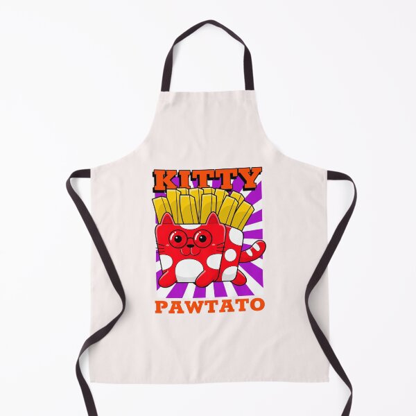 Item preview, Kitty Pawtato cute kitty French fry- designed and sold by dreamwearprints.