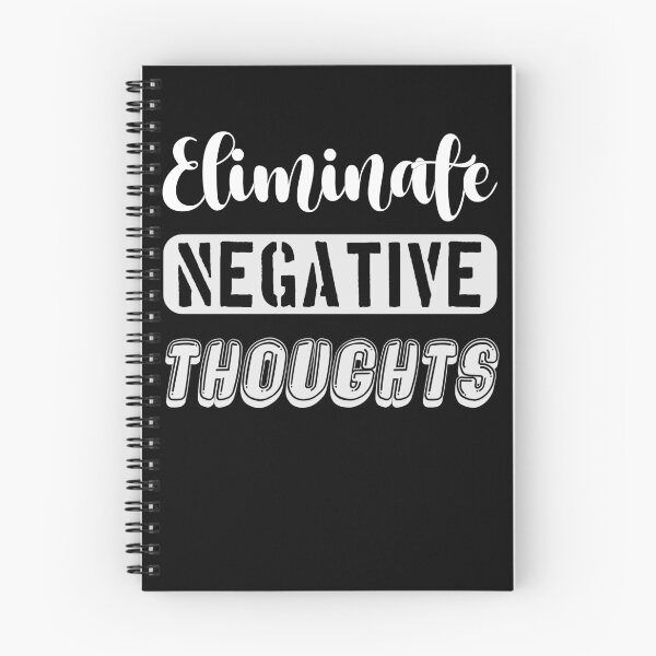 Item preview, Don't give negative thoughts a chance eliminate negative thoughts | Motivational quote for all doubters designed and sold by Gordenwear.
