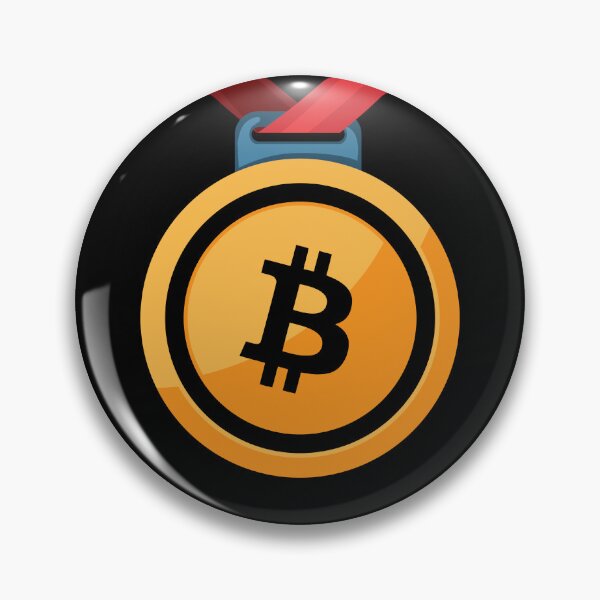 Item preview, Bitcoin Medal for BTC crypto market survivors designed and sold by yashik.