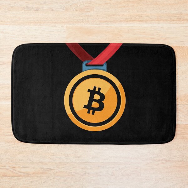 Item preview, Bitcoin Medal for BTC crypto market survivors designed and sold by yashik.