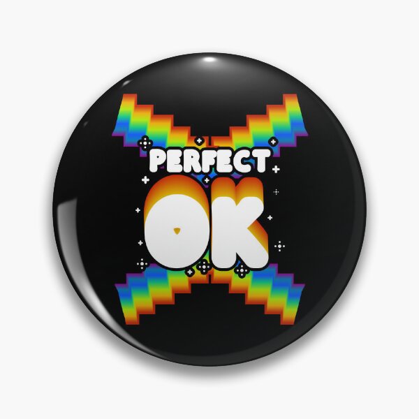 Item preview, Perfect Ok Funny Text designed and sold by Raju-Creative.